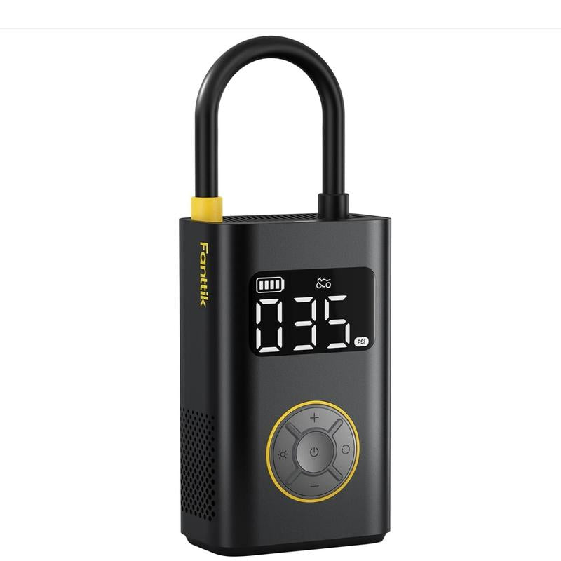 TireMaster Portable Tire Inflator – Smart ON/OFF Hose Design for Effortless Inflation Anywhere