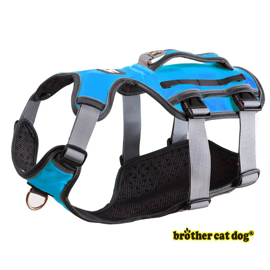 ON SALE Dog Harness Training Vest For Medium Big Dogs Adjustable Strong Outdoor Adventure Travel Harness Pitbull Dropshipping