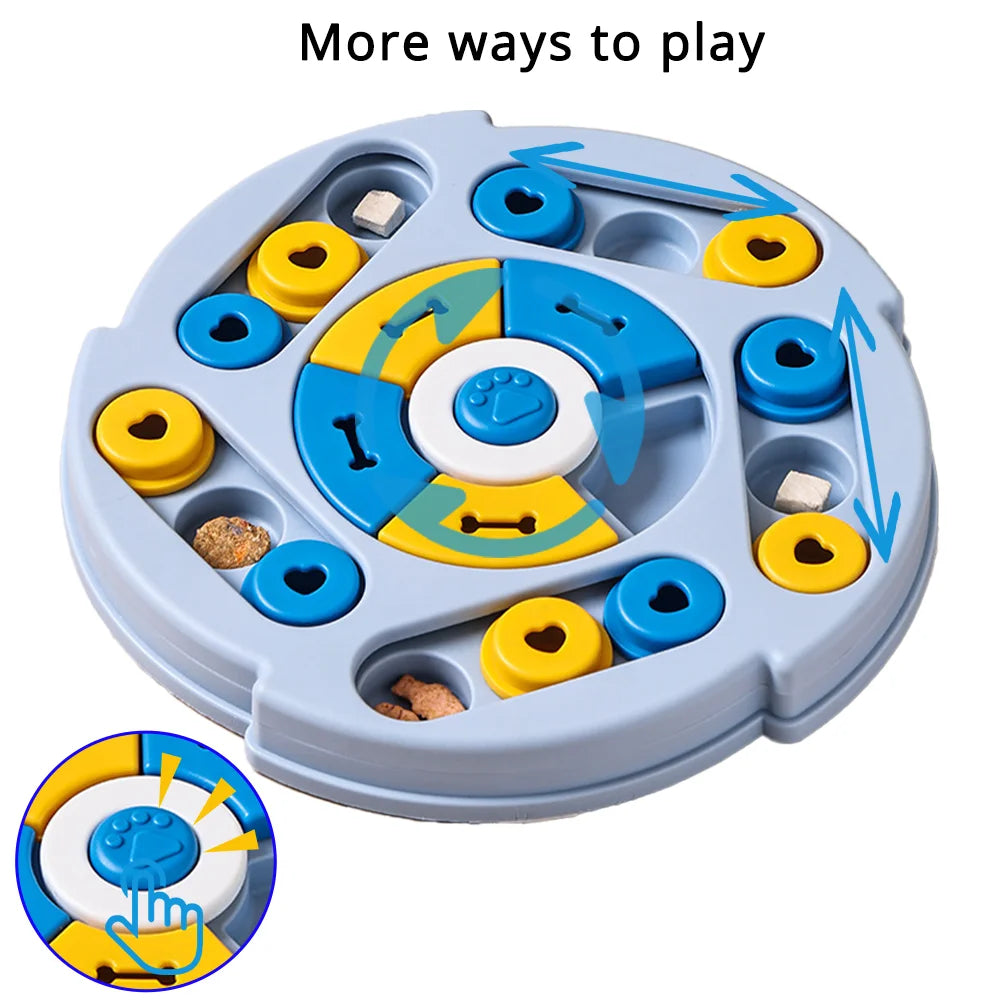 Dog Treat Dispensing Toy For Mental Stimulation Slow Feeding Interactive Dog Puzzle Toy Boredom Relief For Small Medium Dogs