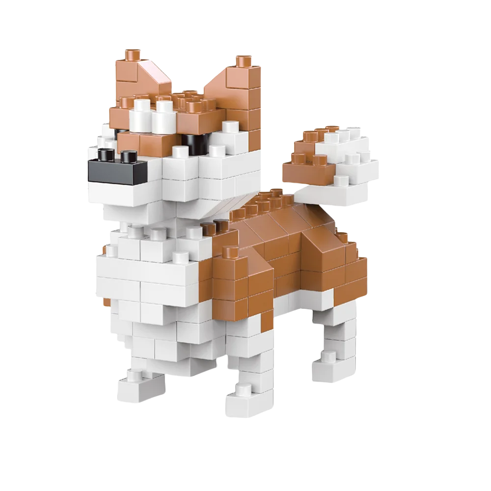 Mini Dachshund Dog Building Blocks Toy for Adults and Kids: Detailed and Lifelike Design,  Fun and Educational Construction Set