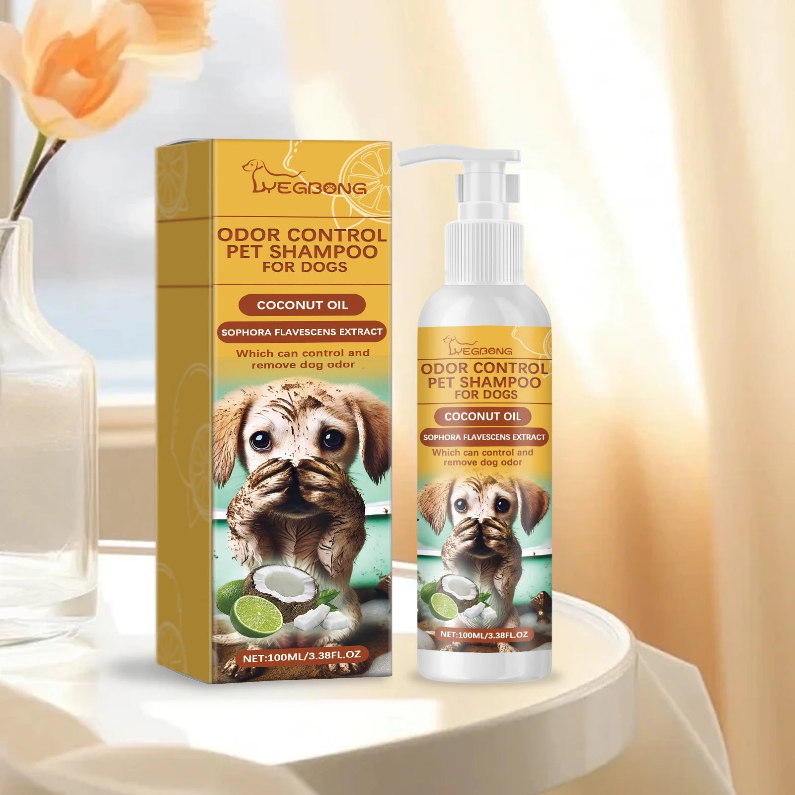 Hypoallergenic Dog Shampoo Removing Stain Eliminate Body Odors Relieve Itching Smooth Hair Without Tangling Pet Cleaning Shampoo