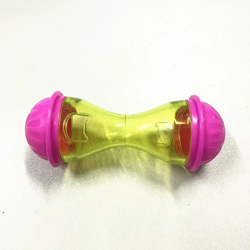 New Pet Toy Food Leakage Tumbler Feeder Treat Ball Cute Little Mouse Toys Interactive Toy for Cat Food Slow Feeding Supplies