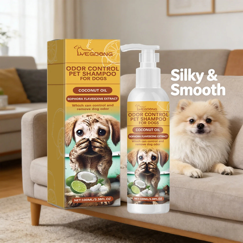 Hypoallergenic Dog Shampoo Removing Stain Eliminate Body Odors Relieve Itching Smooth Hair Without Tangling Pet Cleaning Shampoo
