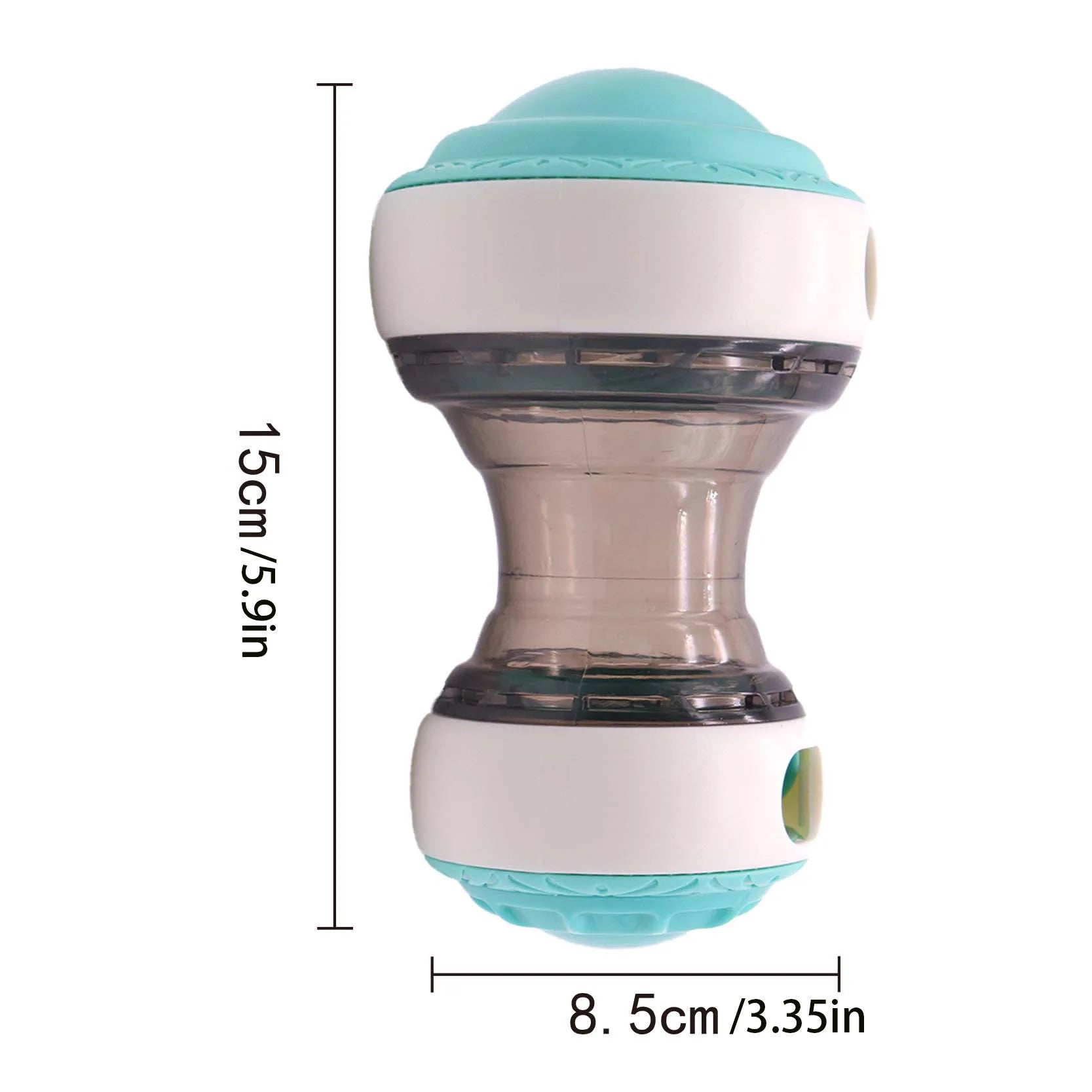 Dog Treat Dispenser Toy Adjustable Interactive Slow Feeder Rotating Rolling Puzzle Pet Toy for Dogs