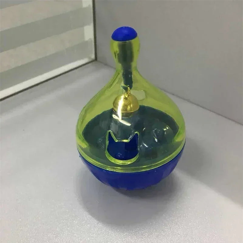 New Pet Toy Food Leakage Tumbler Feeder Treat Ball Cute Little Mouse Toys Interactive Toy for Cat Food Slow Feeding Supplies