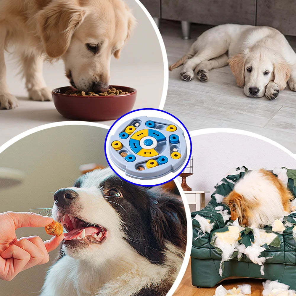 Dog Treat Dispensing Toy For Mental Stimulation Slow Feeding Interactive Dog Puzzle Toy Boredom Relief For Small Medium Dogs