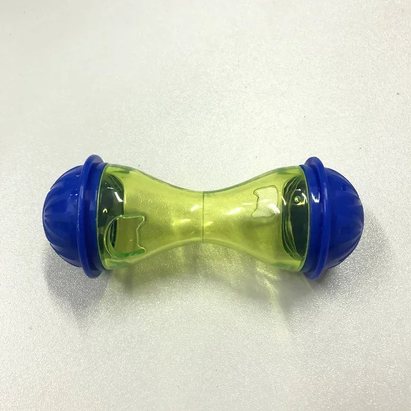 New Pet Toy Food Leakage Tumbler Feeder Treat Ball Cute Little Mouse Toys Interactive Toy for Cat Food Slow Feeding Supplies
