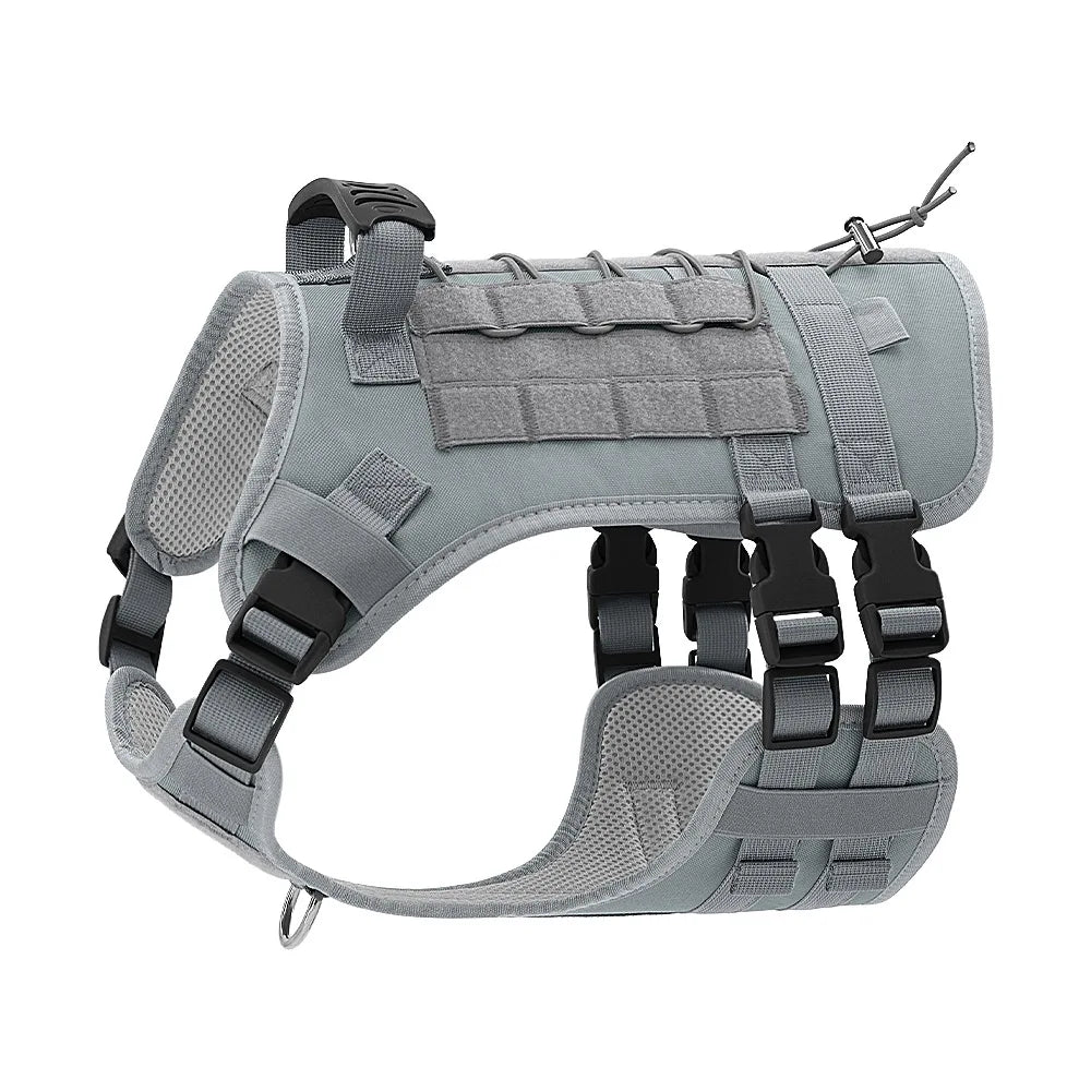 No Pull Dog Harness with Handle Soft Padded Vest Easy Control Reflective for Small Medium Large Dogs Outdoor Walking Training
