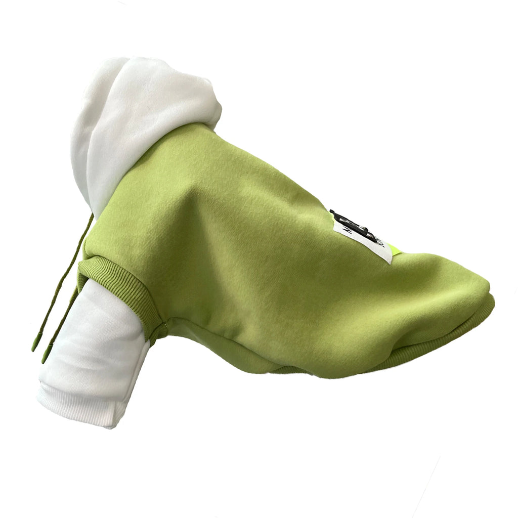 Winter Dog Drawstring Hooded Sweatshirt, Warm Dog Coat, Pet Clothes for Cats And Small Medium Dogs, Pet Costume, Chihuahua