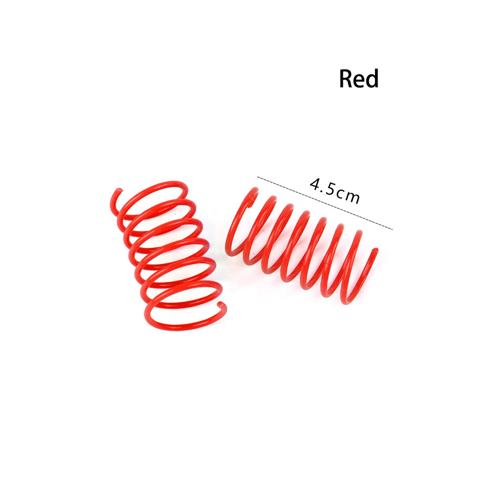 4pcs Kitten Cat Toys Wide Durable Heavy Gauge Cat Spring Toy Colorful Springs Cat Pet Toy Coil Spiral Springs Pet Intera