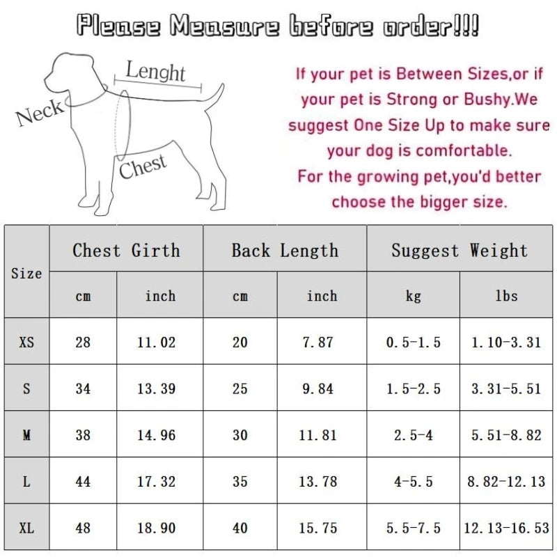 Dog Winter Sweater Knitted Warm Pet Clothes for Small Medium Dogs Chihuahua Puppy Pet Sweaters Yorkshire Cardigan Dog Coat Vest
