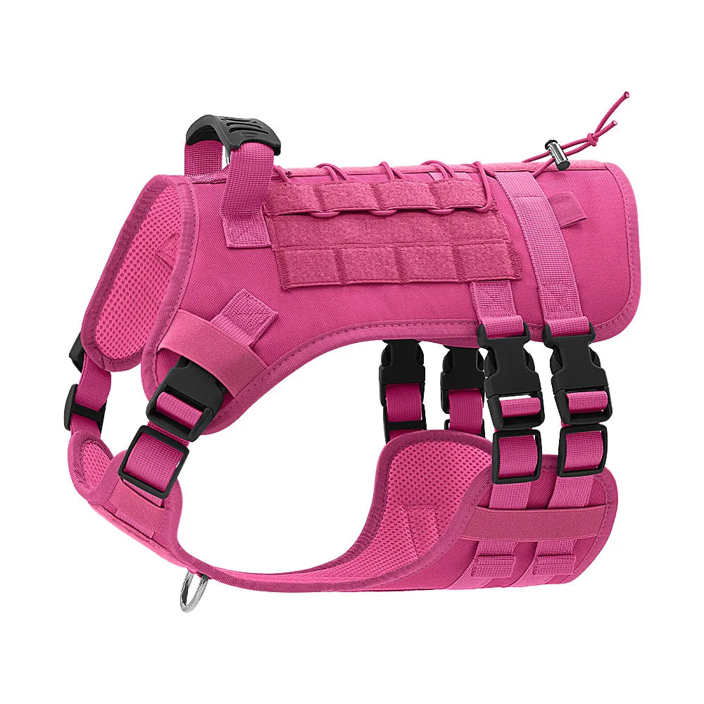 No Pull Dog Harness with Handle Soft Padded Vest Easy Control Reflective for Small Medium Large Dogs Outdoor Walking Training