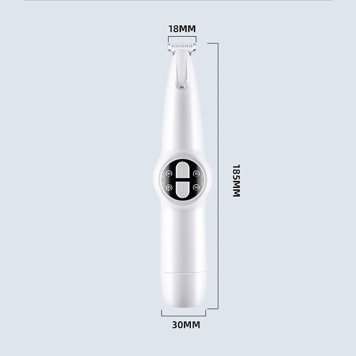 2 in 1 Electric Dog Nail Grinder & Partial Hair Trimmer for Dog Nail Grinders Pet Quiet Cat Paws Nail Grooming Trimmer Tools