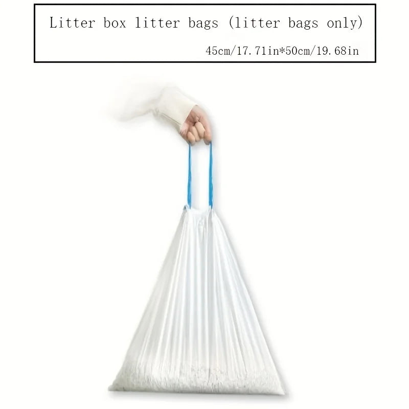 2/5/10 Rolls Pet Poop Bags for Tonepie Automatic Cat Litter Box Pet Garbage Cat Poop Bags Self-cleaning Cat Toilet Waste Bags