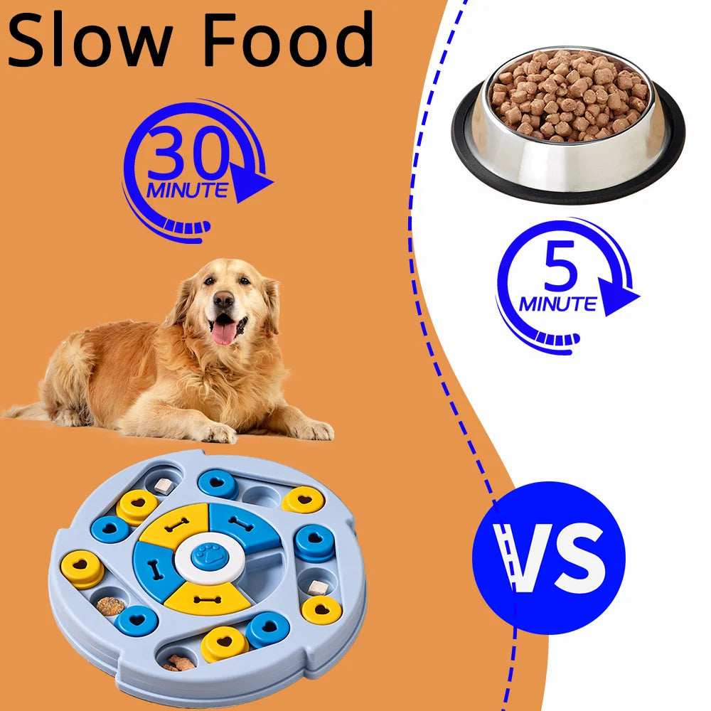 Dog Treat Dispensing Toy For Mental Stimulation Slow Feeding Interactive Dog Puzzle Toy Boredom Relief For Small Medium Dogs