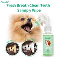 Pet Cleansing Teeth Gel Easy To Use Gentle Formula Freshens Breath For Daily Pet Dental Grooming And Gum Health Care