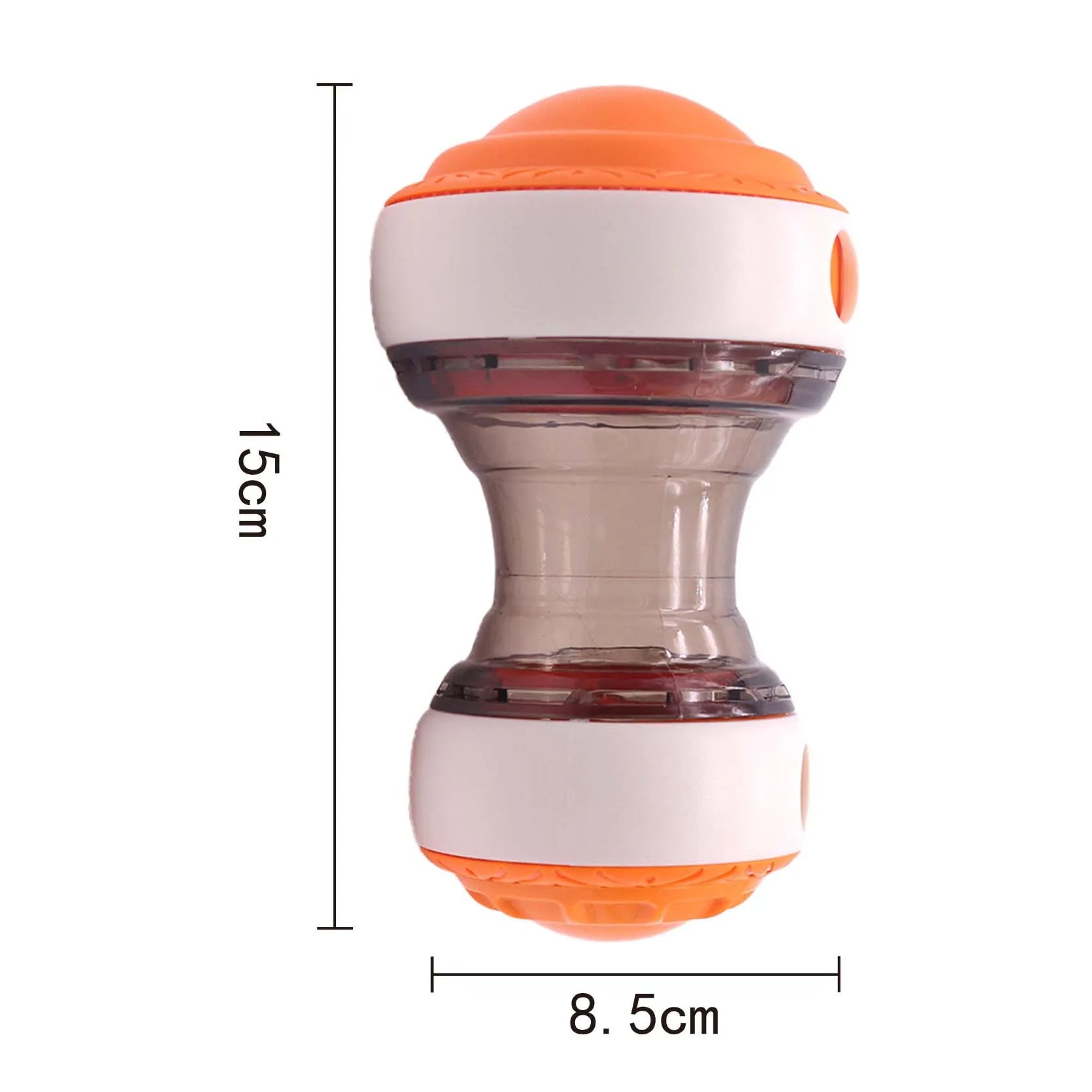 Dog Treat Dispenser Toy Adjustable Interactive Slow Feeder Rotating Rolling Puzzle Pet Toy for Dogs