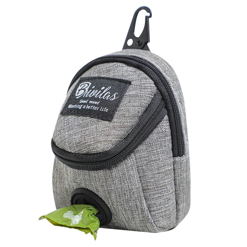 Pet Dog Treat Pouch Poop Dispenser Portable Multifunction Dog training bag Outdoor Travel Dog Bag Durable Pet accessories