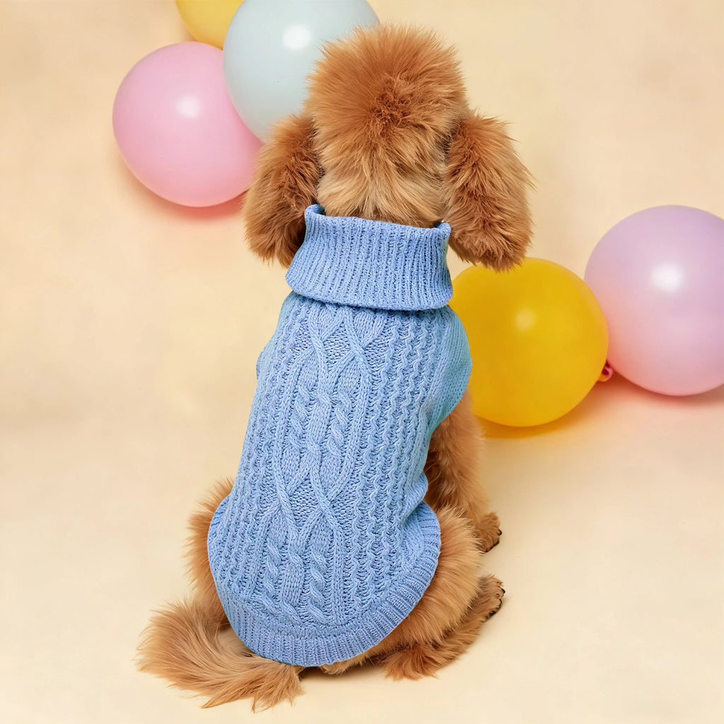 Dog Sweaters Fashionable Pet Clothing Lightweight, Soft, Comfortable, and Warm Winter Pet Clothes Outdoor Portable Pet Supplies