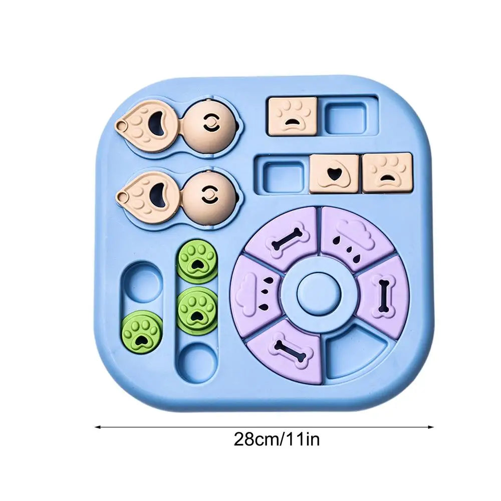 Interactive dog educational toy, interactive treat dispenser, suitable for training and intellectual development, for dogs cats