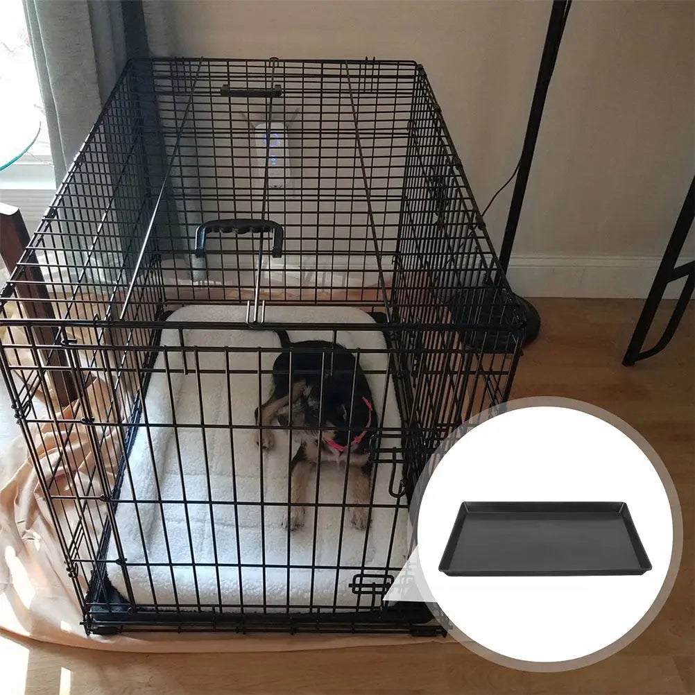 Plastic Dog Crate Kennel Tray Bird Cage Bottom Replacement Trays for along with