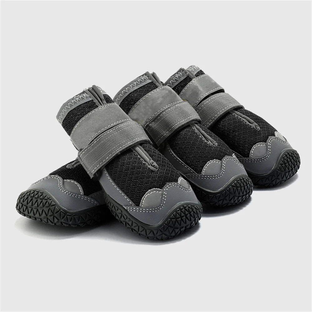 Dog Shoes Breathable Anti Slip Booties for Large Medium Small Dogs Hot Pavement Winter Snow Hiking Travel Paw Protectors