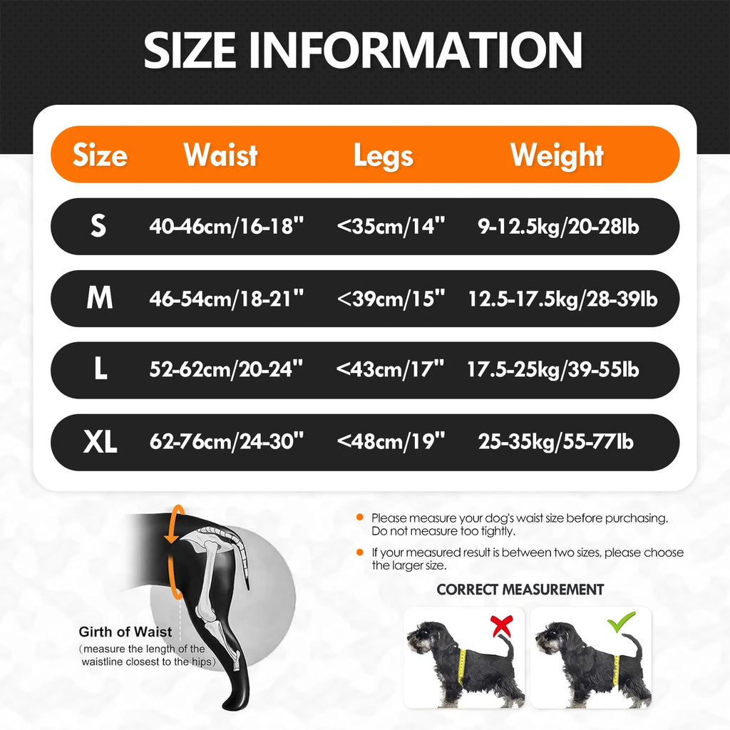 Dog Lift Harness,Dog Sling for Back Legs,Dog Harness to Help Lift and Walk,Adjustable Sling Support for Dogs Hind Legs