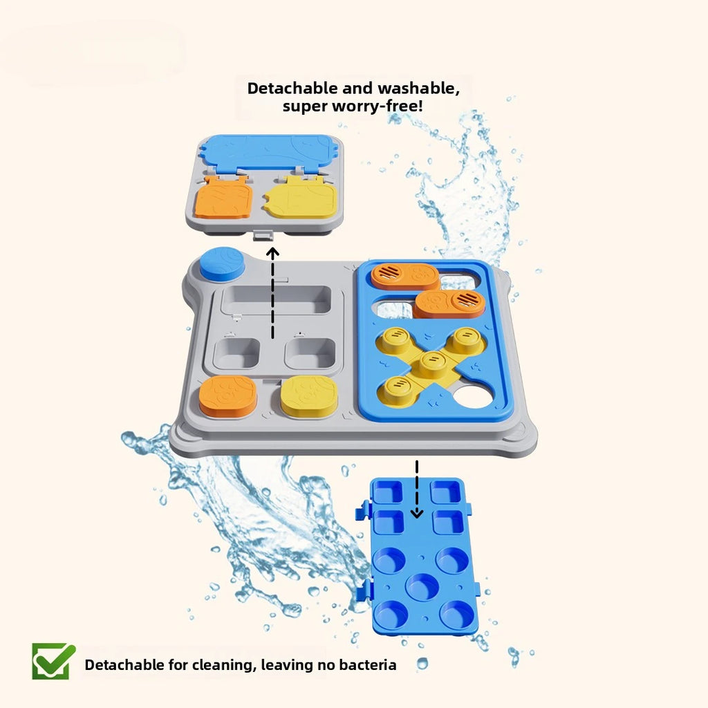 Dog Brain Training Toy & Food Dispenser: Interactive puzzle feeder for small and medium dogs, brand new item.