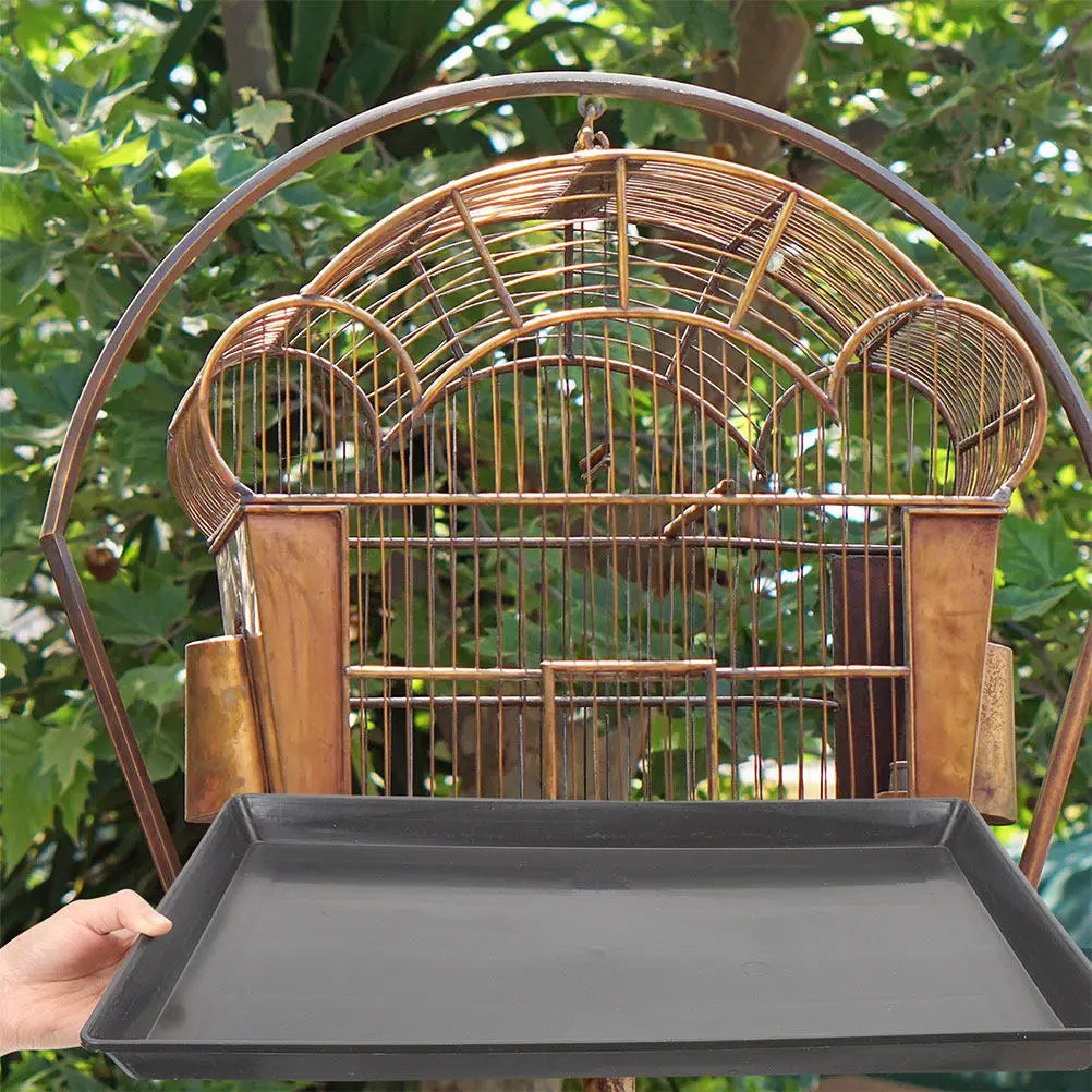 Plastic Dog Crate Kennel Tray Bird Cage Bottom Replacement Trays for along with