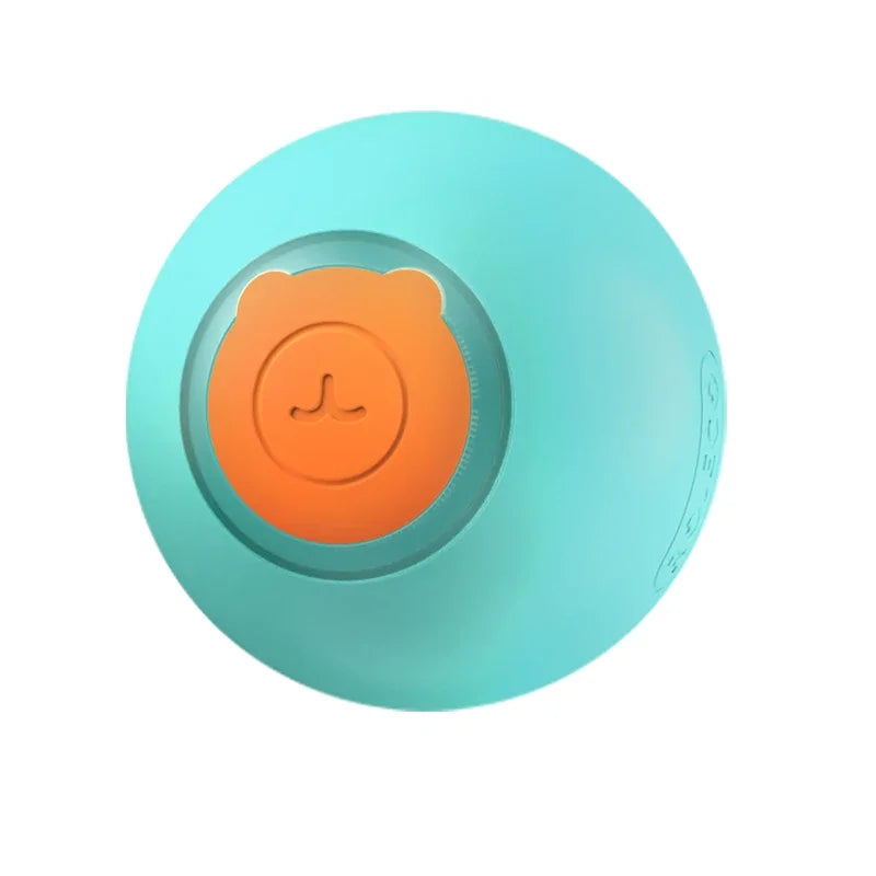 ROJECO Cat Toys Smart Interactive Cat Bouncing Ball Automatic Rolling Ball Training Self-moving Electric Toy Dog Pet Accessories
