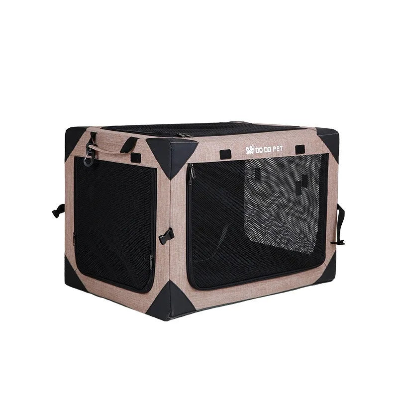 Dog Crate Travel Foldable Pet Crate for Puppy/Small Dog 18 Lbs Soft Cat Carrier Fit for Indoor & Outdoor/Car Back Seat/Trunk
