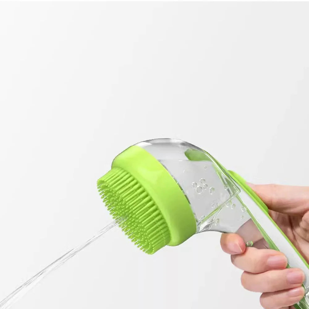 Pet Bath Brush for Small Dogs & Cats: Specialized Dog Washing Tool, Massage Scrub Brush - Pet Bathing Essential for