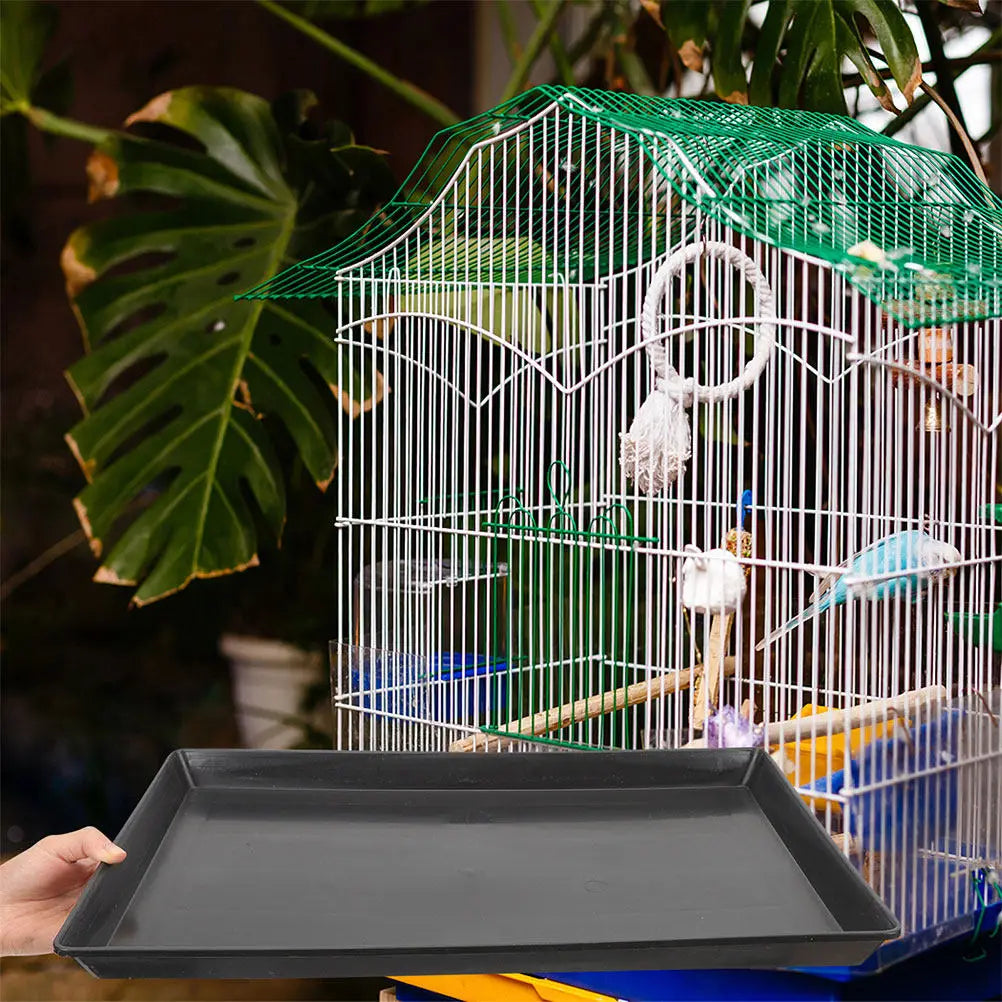 Plastic Dog Crate Kennel Tray Bird Cage Bottom Replacement Trays for along with