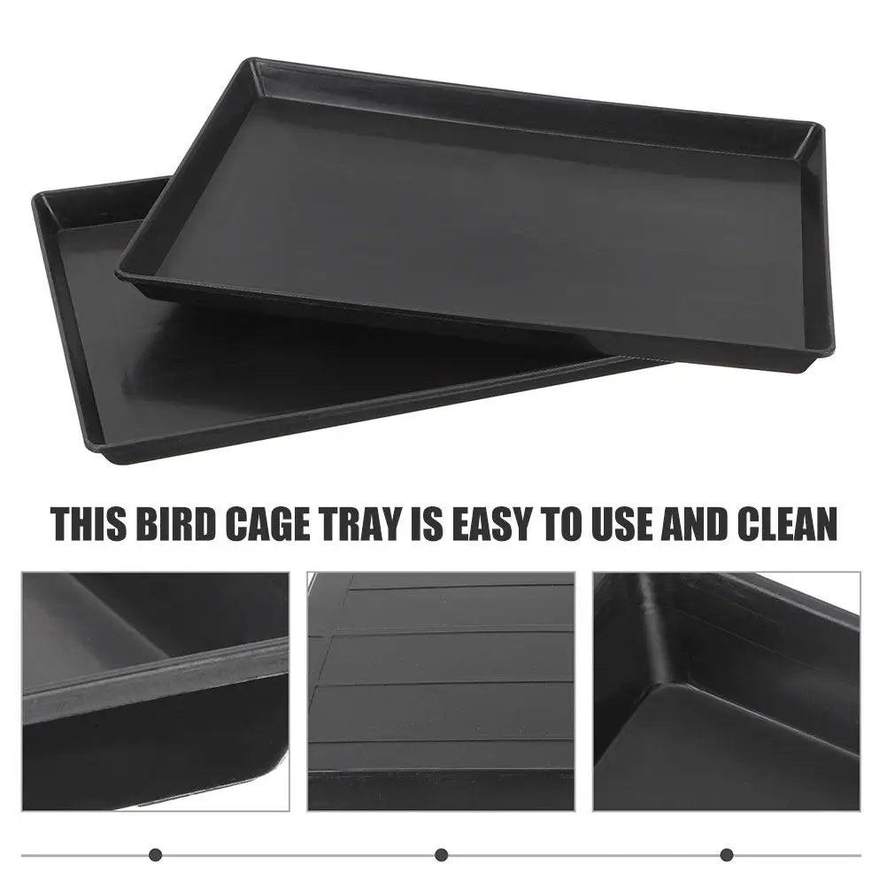 Plastic Dog Crate Kennel Tray Bird Cage Bottom Replacement Trays for along with