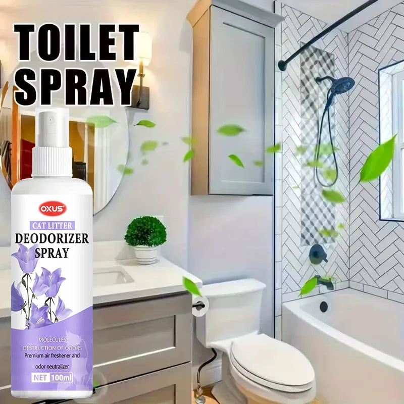 Pet Deodorizing Spray for Dogs and Cats Eliminates Pet Odors, Long-lasting Fragrance, Keeps Indoor Air Fresh 100ML