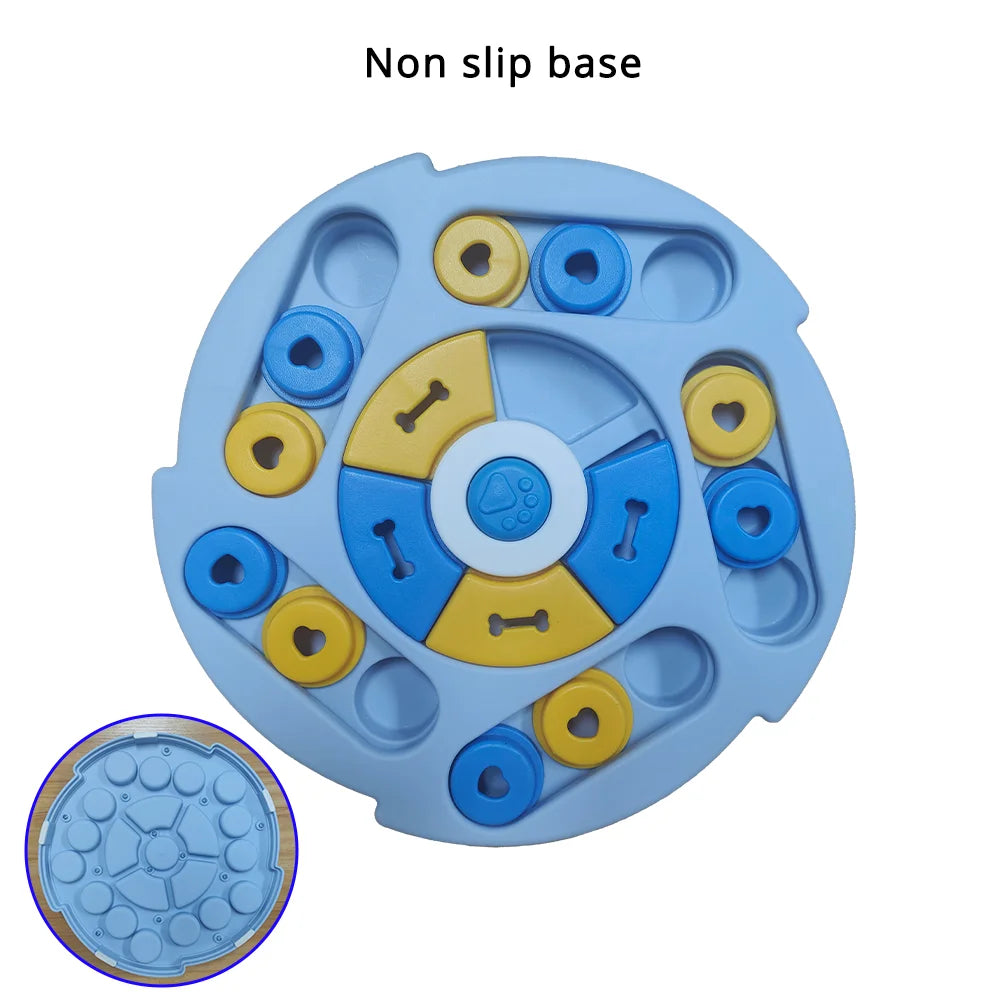 Dog Treat Dispensing Toy For Mental Stimulation Slow Feeding Interactive Dog Puzzle Toy Boredom Relief For Small Medium Dogs