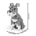Mini Dachshund Dog Building Blocks Toy for Adults and Kids: Detailed and Lifelike Design,  Fun and Educational Construction Set