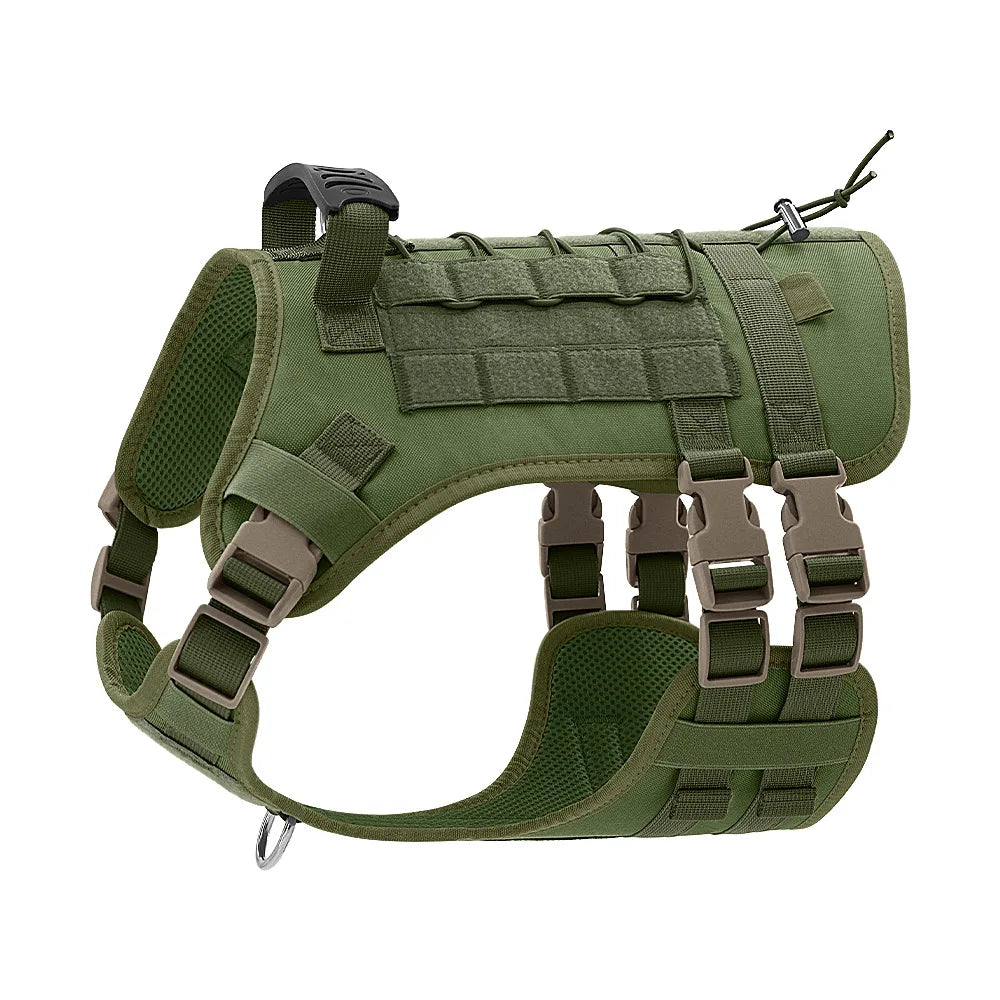 No Pull Dog Harness with Handle Soft Padded Vest Easy Control Reflective for Small Medium Large Dogs Outdoor Walking Training