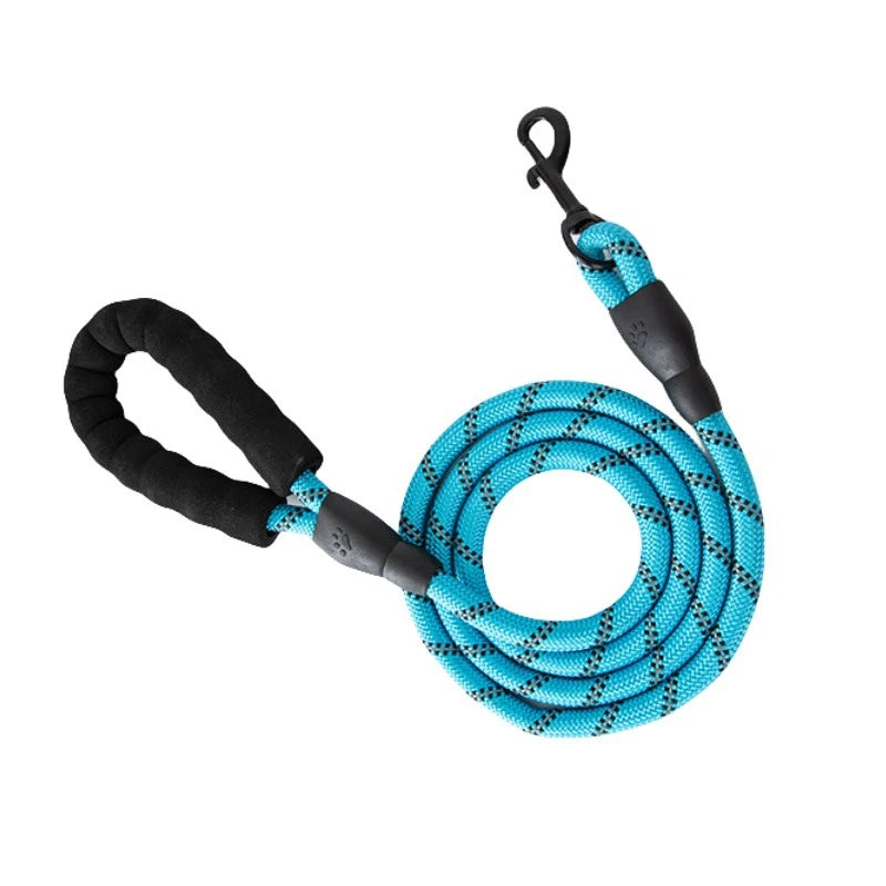 3M Reflective Dog Leash With Comfortable Padded Handle Double Heavy Duty Traction Rope  for Dogs Suitable Small to Large Dogs
