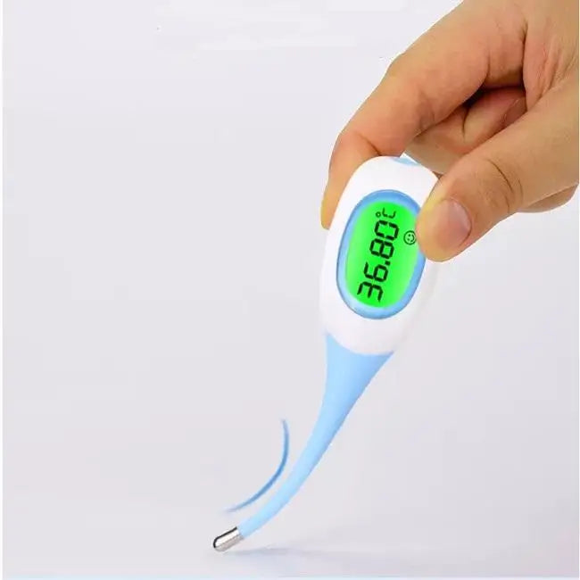 Professional LED Pet Thermometer for Dogs & Cats - Safe Dry/Wet Vet Thermometer, Pet Medical Equipment