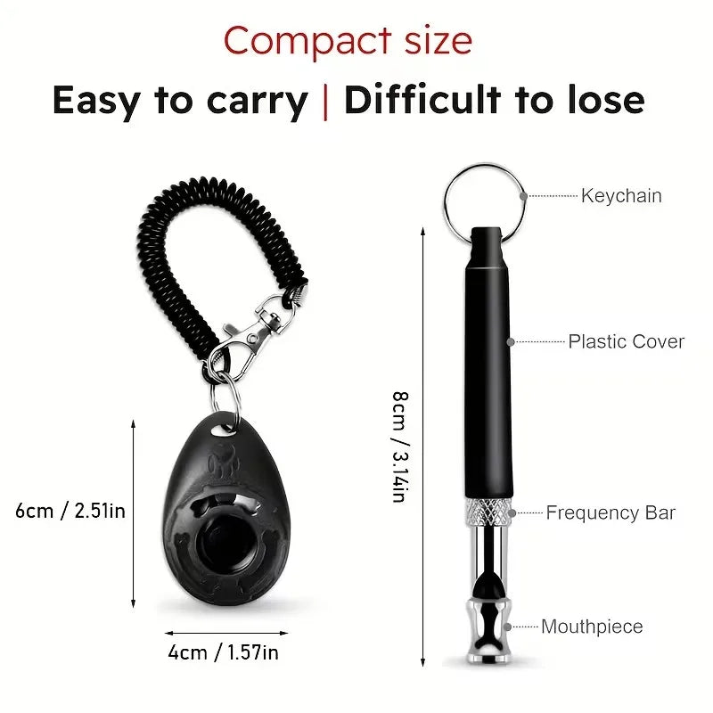 Dog Training Whistle Set, Dog Whistle, Pet Dog Whistle, Ultrasonic Dog Whistle, Dog Training Whistle